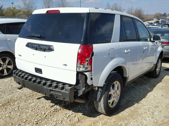 5GZCZ53455S835987 - 2005 SATURN VUE WHITE photo 4