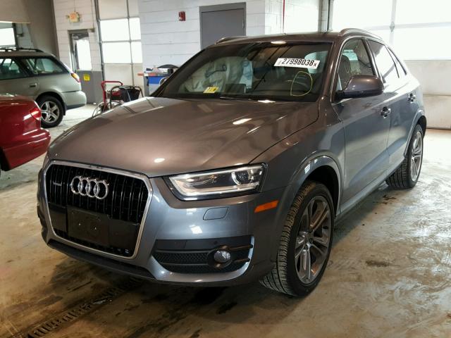 WA1GFCFS5FR014529 - 2015 AUDI Q3 PRESTIG GRAY photo 2