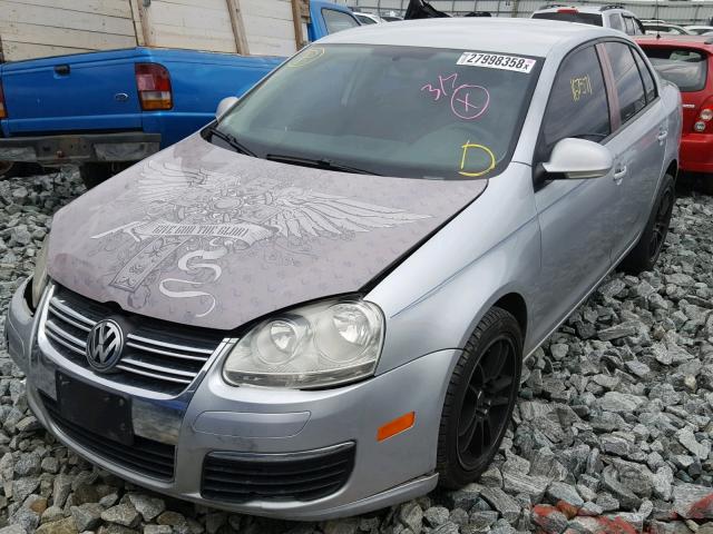 3VWPG71K96M759820 - 2006 VOLKSWAGEN JETTA VALU SILVER photo 2