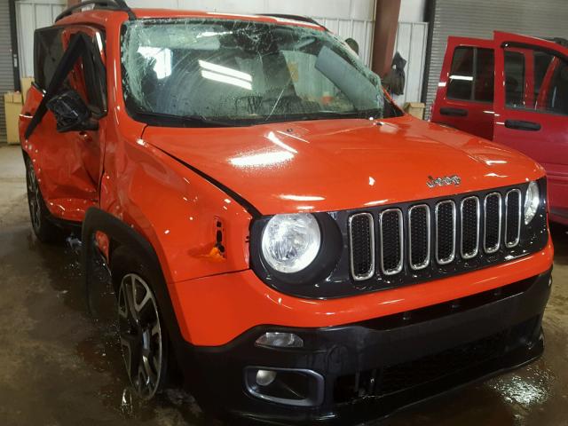 ZACCJABT5FPC02942 - 2015 JEEP RENEGADE L ORANGE photo 1