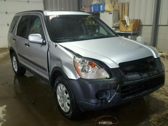 SHSRD78836U432924 - 2006 HONDA CR-V EX SILVER photo 1