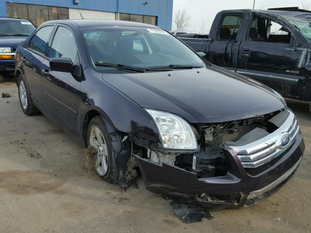 3FAHP07Z97R255121 - 2007 FORD FUSION SE PURPLE photo 1