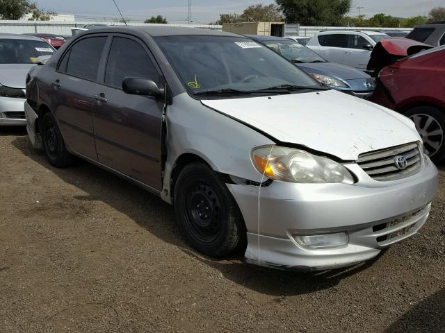 1NXBR32E24Z253517 - 2004 TOYOTA COROLLA CE GRAY photo 1