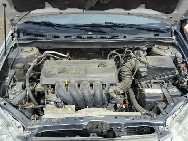 1NXBR32E24Z253517 - 2004 TOYOTA COROLLA CE GRAY photo 7