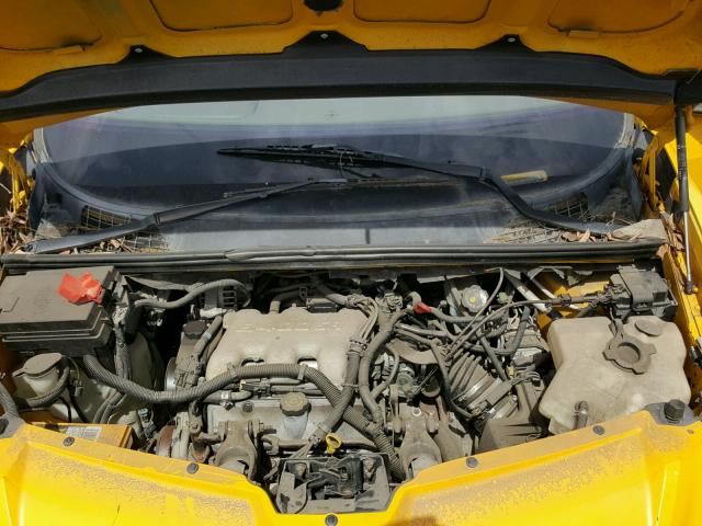 3G7DA03E81S538105 - 2001 PONTIAC AZTEK YELLOW photo 7