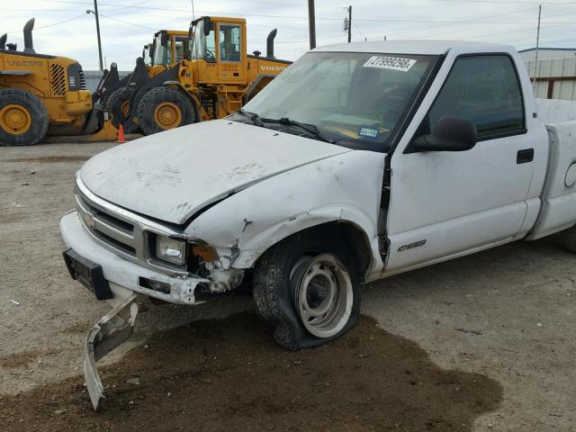 1GCCS14X6V8172644 - 1997 CHEVROLET S TRUCK S1 WHITE photo 9