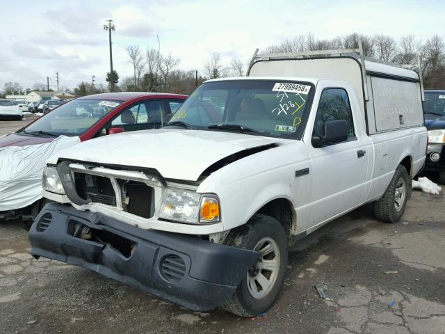 1FTYR10U88PA40346 - 2008 FORD RANGER WHITE photo 2