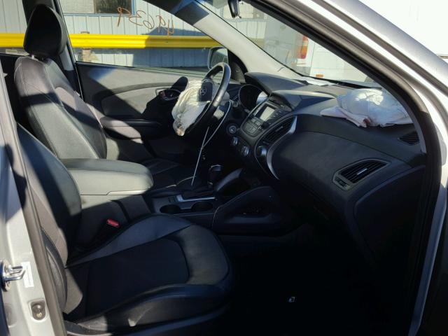 KM8JUCAG9EU885039 - 2014 HYUNDAI TUCSON GLS SILVER photo 5