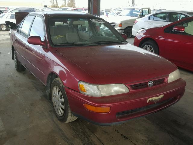 1NXBB02E7VZ552554 - 1997 TOYOTA COROLLA DX RED photo 1