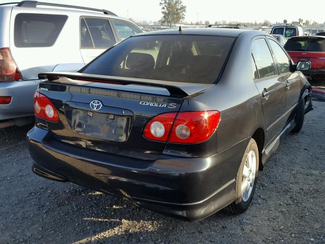 1NXBR32EX7Z867879 - 2007 TOYOTA COROLLA CE BLACK photo 4