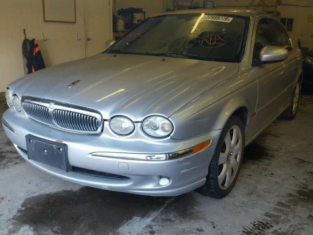 SAJEA51C74WD89560 - 2004 JAGUAR X-TYPE 3.0 SILVER photo 2