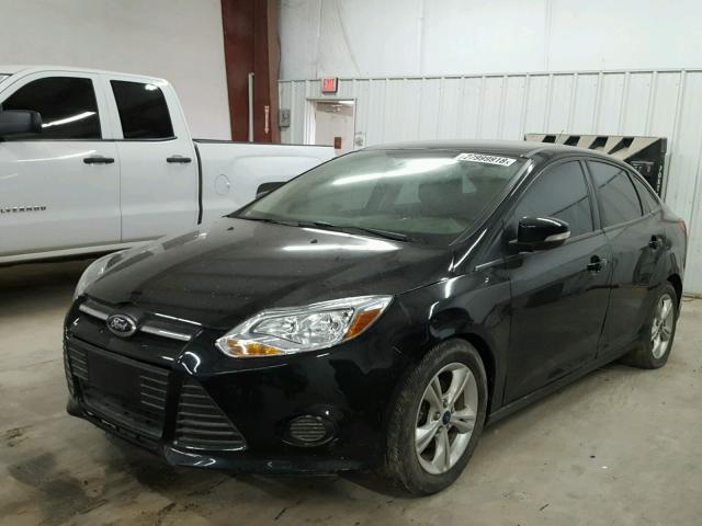 1FADP3F26EL349036 - 2014 FORD FOCUS SE BLACK photo 2