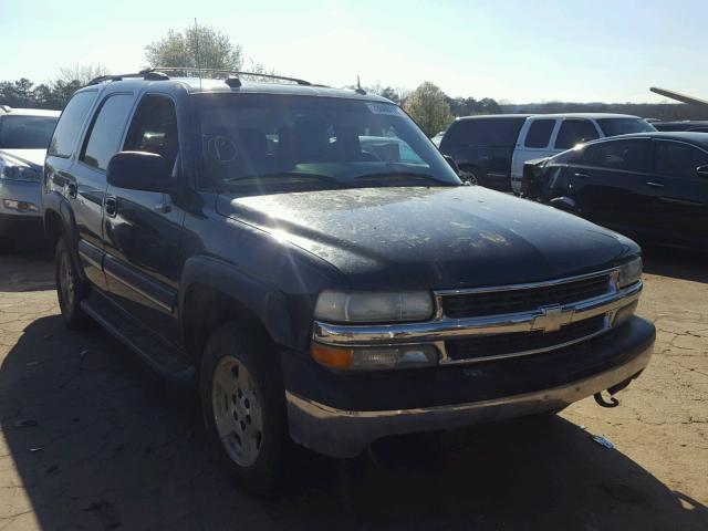 1GNEK13T14J234523 - 2004 CHEVROLET TAHOE K150 BLACK photo 1