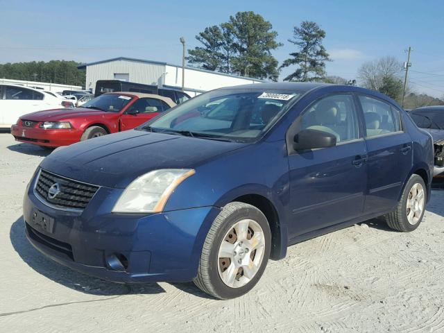 3N1AB61E59L643443 - 2009 NISSAN SENTRA 2.0 BLUE photo 2