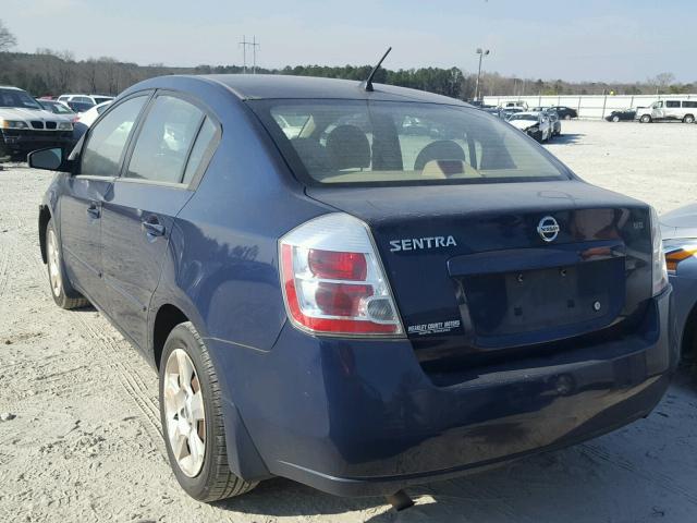 3N1AB61E59L643443 - 2009 NISSAN SENTRA 2.0 BLUE photo 3