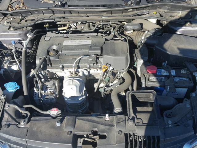 1HGCR2F8XEA206294 - 2014 HONDA ACCORD EXL GRAY photo 7