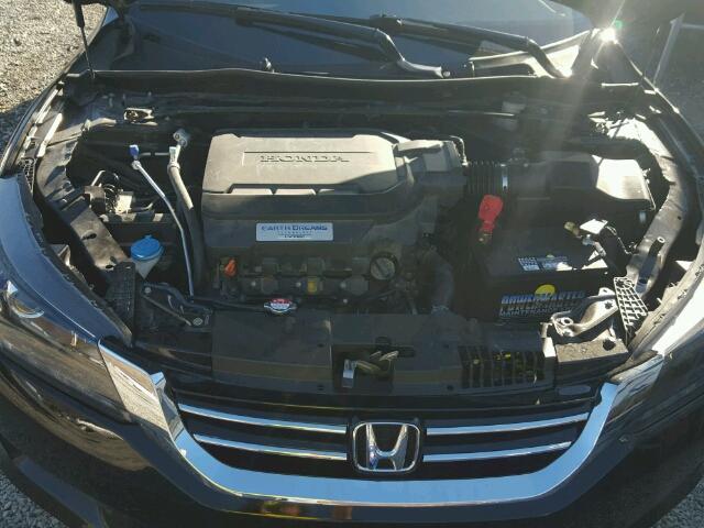 1HGCR3F83EA002877 - 2014 HONDA ACCORD EXL BLACK photo 7