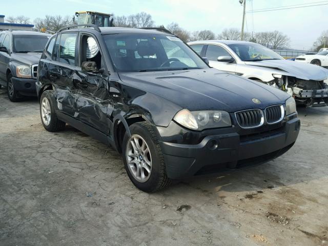 WBXPA73414WC42825 - 2004 BMW X3 2.5I BLACK photo 1