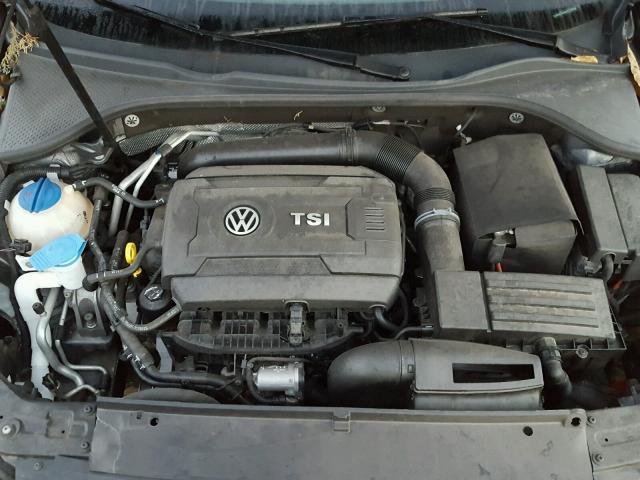 1VWAT7A35EC070965 - 2014 VOLKSWAGEN PASSAT S GRAY photo 7