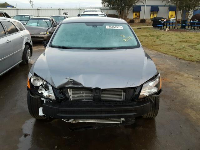 1VWAT7A35EC070965 - 2014 VOLKSWAGEN PASSAT S ნაცრისფერი ფოტო 9