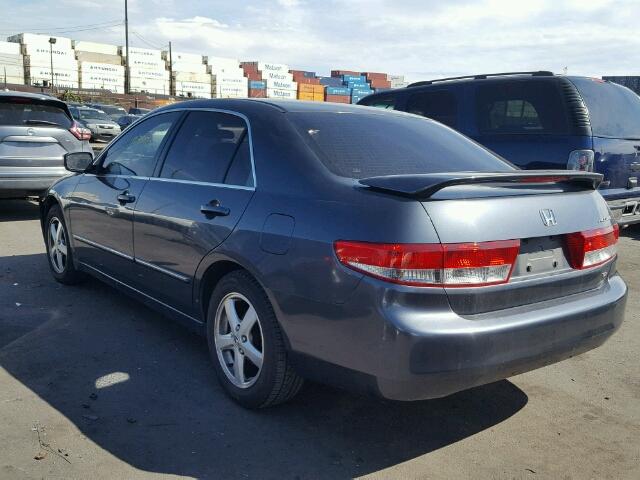 JHMCM56654C025344 - 2004 HONDA ACCORD EX GRAY photo 3