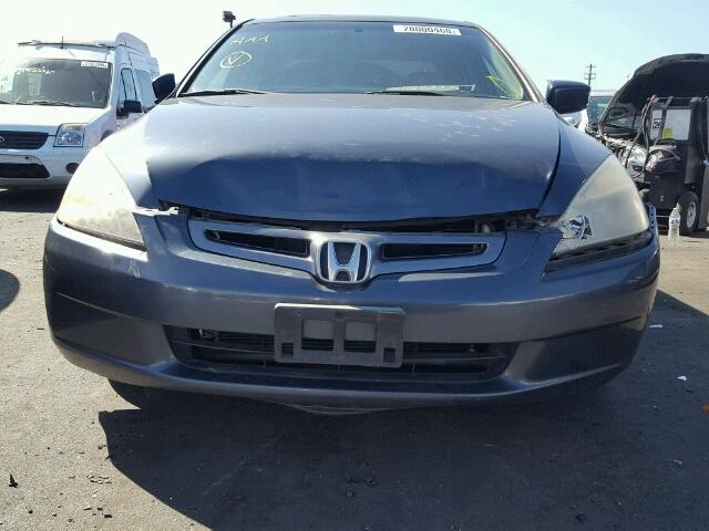 JHMCM56654C025344 - 2004 HONDA ACCORD EX GRAY photo 9