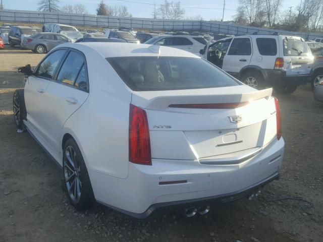 1G6AN5SY4G0115042 - 2016 CADILLAC ATS-V WHITE photo 3