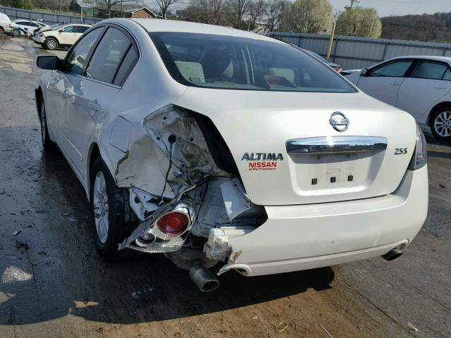 1N4AL2AP0BN510332 - 2011 NISSAN ALTIMA BAS WHITE photo 3