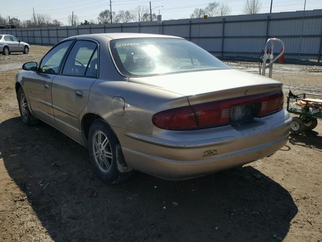 2G4WB55K2Y1249567 - 2000 BUICK REGAL LS GOLD photo 3