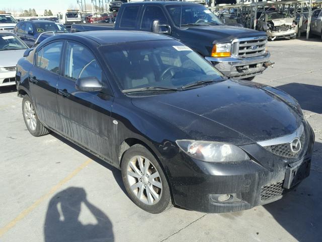 JM1BK32F771662278 - 2007 MAZDA 3 I BLACK photo 1