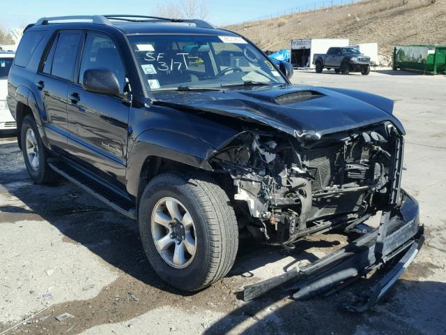 JTEBT14R830027512 - 2003 TOYOTA 4RUNNER SR BLACK photo 1