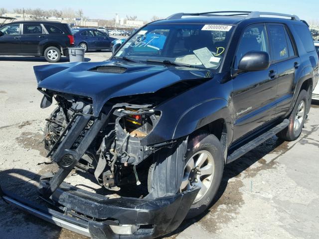 JTEBT14R830027512 - 2003 TOYOTA 4RUNNER SR BLACK photo 2