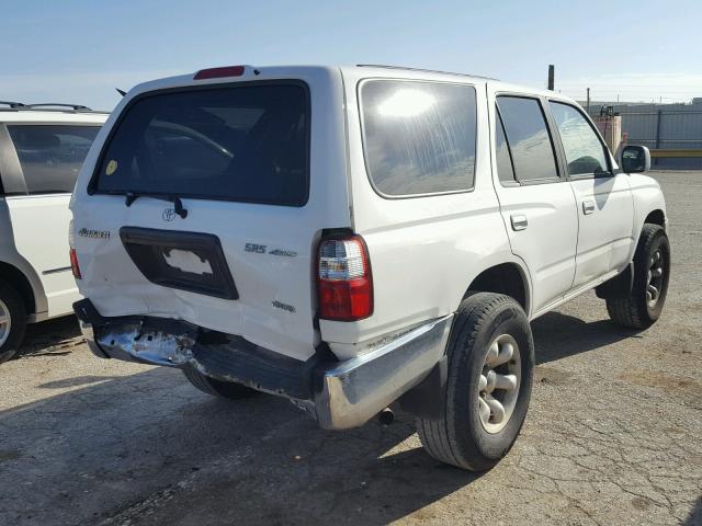 JT3HN86R510342302 - 2001 TOYOTA 4RUNNER SR WHITE photo 4