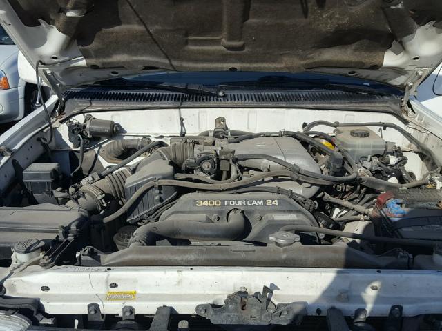 JT3HN86R510342302 - 2001 TOYOTA 4RUNNER SR WHITE photo 7