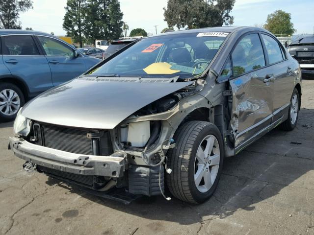 1HGFA16886L024372 - 2006 HONDA CIVIC EX თაფლისფერი ფოტო 2