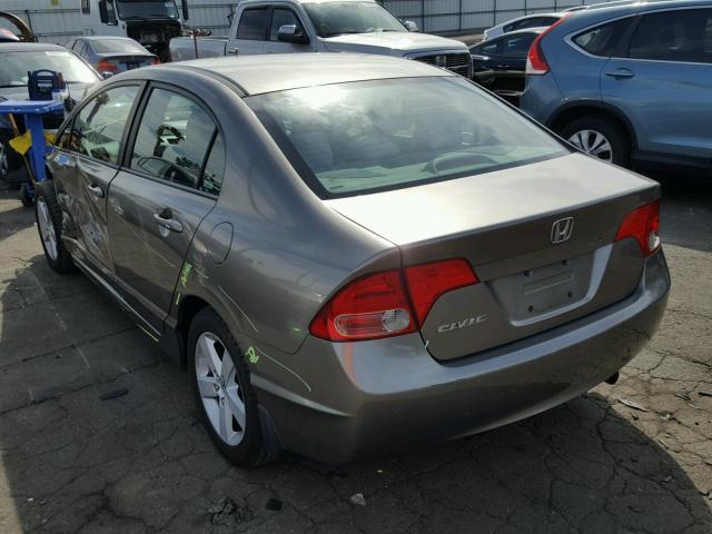 1HGFA16886L024372 - 2006 HONDA CIVIC EX თაფლისფერი ფოტო 3