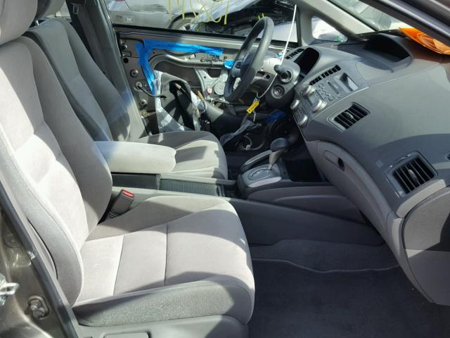 1HGFA16886L024372 - 2006 HONDA CIVIC EX თაფლისფერი ფოტო 5