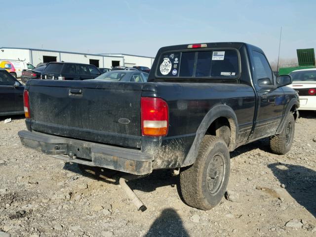 1FTCR11U2PUC32290 - 1993 FORD RANGER BLACK photo 4