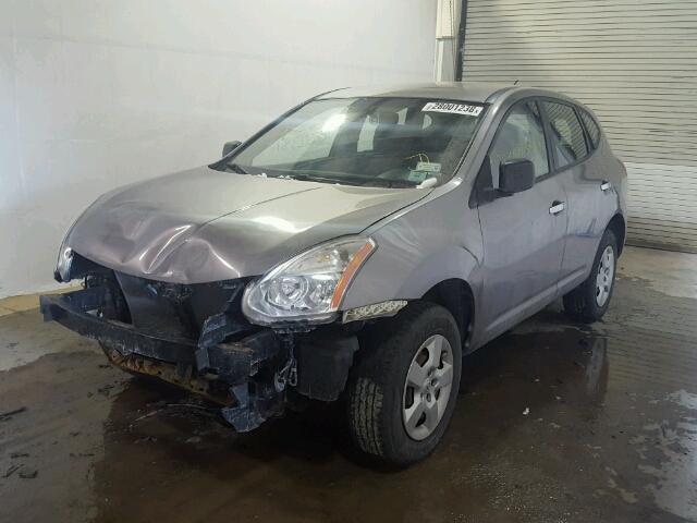 JN8AS5MV6AW145693 - 2010 NISSAN ROGUE S GRAY photo 2