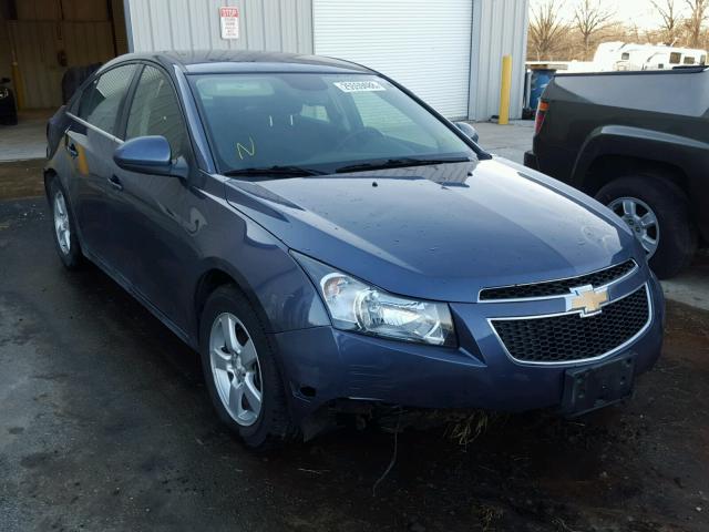 1G1PC5SB1E7455206 - 2014 CHEVROLET CRUZE LT BLUE photo 1