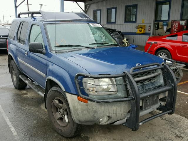 5N1ED28T52C537836 - 2002 NISSAN XTERRA XE BLUE photo 1