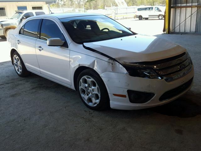 3FAHP0HA2AR375973 - 2010 FORD FUSION SE WHITE photo 1