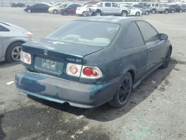 1HGEJ8247YL012370 - 2000 HONDA CIVIC EX მწვანე ფოტო 4