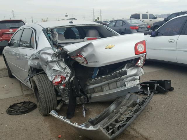 1G1ZA5E14BF310762 - 2011 CHEVROLET MALIBU LS ვერცხლისფერი ფოტო 9