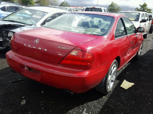 19UYA42691A032421 - 2001 ACURA 3.2CL TYPE RED photo 4