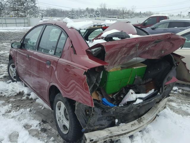 1G8AG52F95Z149664 - 2005 SATURN ION LEVEL BURGUNDY photo 3