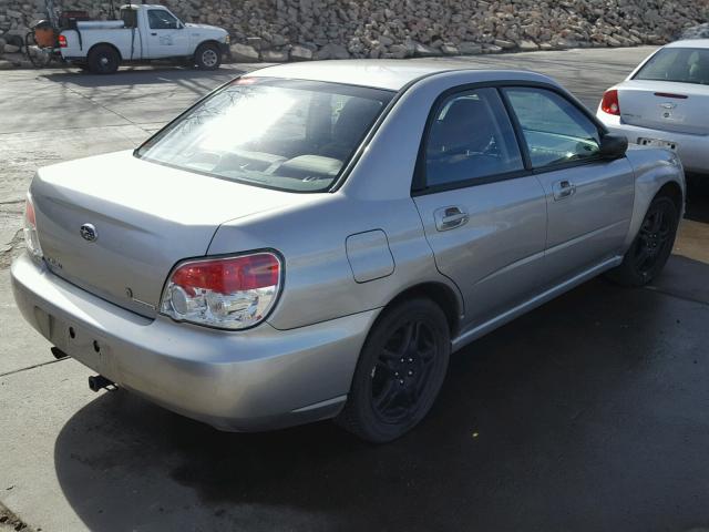 JF1GD61687G508202 - 2007 SUBARU IMPREZA 2. SILVER photo 4