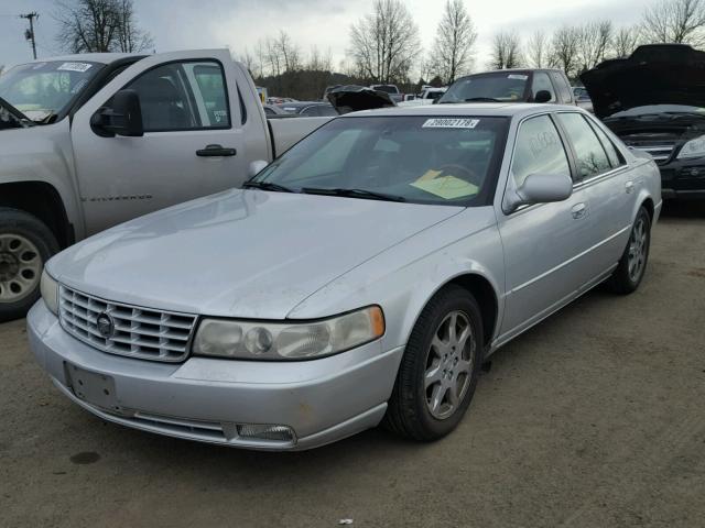 1G6KY54961U145855 - 2001 CADILLAC SEVILLE ST SILVER photo 2