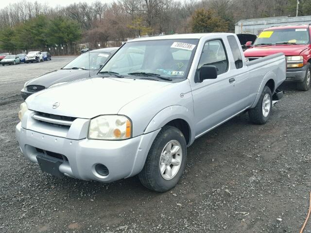 1N6DD26T53C432781 - 2003 NISSAN FRONTIER K SILVER photo 2