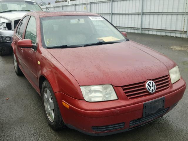 3VWSC29M0XM110651 - 1999 VOLKSWAGEN JETTA GLS RED photo 1